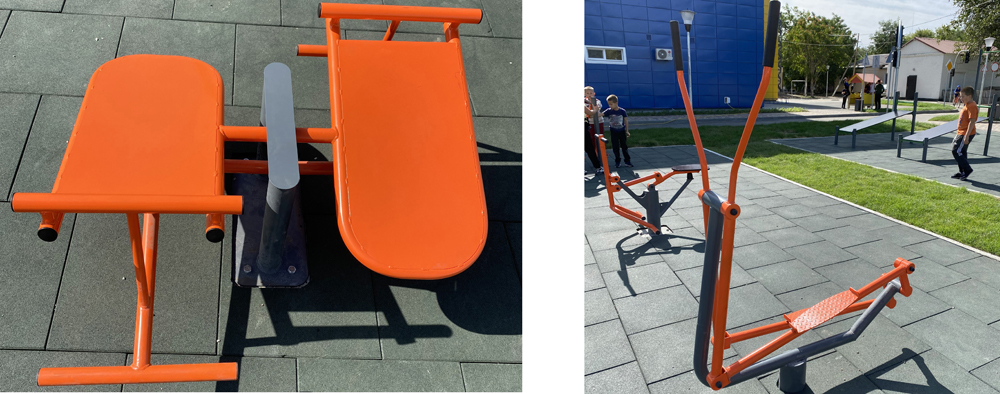 Вуличні тренажери МІАН