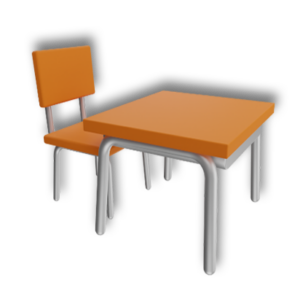 Столи учнівські, парти
